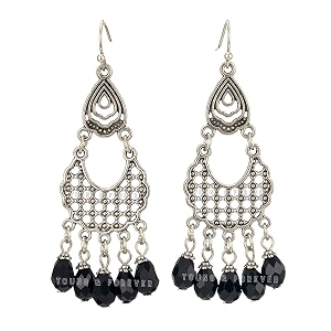 young amp forever gift handmade bead dangle earrings bohemian large statement beaded drop fringe earrings for women vintage ethnic boho dangle drop earrings for girls