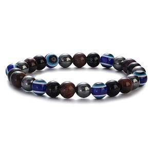 young amp forever evil eye original black tourmaline beads nazariya triple protection red tiger eye bead women bracelet for men nazar hand bracelets accessories woman girls