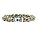 Young &amp; Forever Evil Eye Original Black Tourmaline Nazariya Pyrite Bead Tiger Eye Beads Women Bracelet for Men Nazar Hand Bracelets Accessories Woman Girls