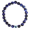 Young &amp; Forever Evil Eye Original Beads Nazariya Triple Protection Blue Tiger Eye Bead Women Bracelet for Men Nazar Hand Bracelets Accessories Woman Girls