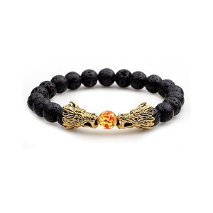 young amp forever alpha domain natural stone beaded bracelet for men - men39s hand kadas amp healing crystal bead bracelets with metallic charms pack of 1