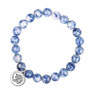 young amp forever gift d39vine lotus lion tiger charm crystal natural stone reiki yoga bracelet for mens women sodalite
