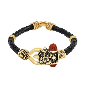 young amp forever gift brass kada bracelet for unisex-adult