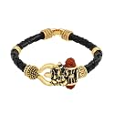 Young &amp; Forever Gift Brass Kada Bracelet for Unisex-Adult