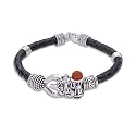 Young &amp; Forever Gift Brass Kada Bracelet for Unisex-Adult