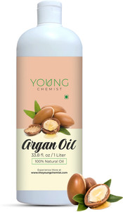 young chemist 100 pure natural  cold pressed argan oil  1 litre