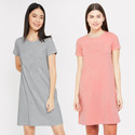 Young trendz Women Nighty (Multicolor)