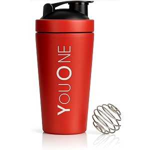 YOUONE Stainless Steel Shaker Bottles For Gym