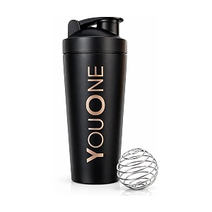YOUONE Stainless Steel Shaker Bottles For Gym