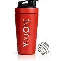 YOUONE Stainless Steel Shaker Bottles For Gym