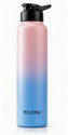 Youone Stainless Steel Water Bottle 1 Litre for School, Gym, Office, Boys, Girls, Kids 1000 ml Steel Bottle