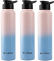 Youone Stainless Steel Water Bottle for School, Office, Home, Gym, Leakproof, Rust free 1000 ml Steel Bottle