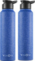 Youone Stainless Steel Water Bottle for School, Office, Home, Gym, Leakproof, Rust free 1000 ml Steel Bottle