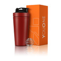 Youone Steel Protein Shaker Bottle for Gym