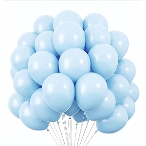 balloon decoration kit for birthdays baby shower wedding anniversaryvalentine39s day arch garland for parties celebration amp eventfestive party decorations-pastle skyblue150 balloons