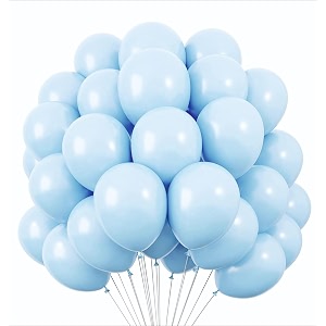 balloon decoration kit for birthdays baby shower wedding anniversaryvalentine39s day arch garland for parties celebration amp eventfestive party decorations-pastel sky blue50 balloons