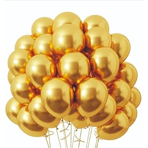 balloon decoration kit for birthdays baby shower wedding anniversary valentine39s day arch garland for parties celebration amp eventfestive party decoration-golden chrome150 balloons