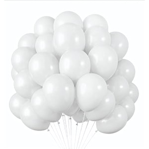 balloon decoration kit for birthdays baby shower wedding anniversary valentine39s dayarch garland for parties celebrations amp eventsfestive party decorations - white 100 balloons