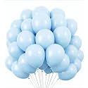 Balloon Decoration Kit for Birthdays Baby Shower, Wedding Anniversary,Valentine's Day Arch Garland for Parties Celebration &amp; Event/Festive Party Decoration-PASTLE SKY BLUE(100 Balloons)
