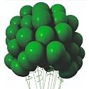 Balloon Decoration Kit for Birthdays Baby Shower, Wedding Anniversary, Valentine's Day Arch Garland for Parties Celebrations &amp; Event/Festive Party Decorations -DARK GREEN (100 Balloons)