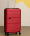 Yours Luggage Polycarbonate Trolley Bag – Hard Shell, 8 Wheels, Number Lock, Travel-Ready Check-in Suitcase 2 Wheels - 24 inch