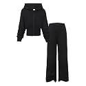 YOURUIKEY Girls 2 Piece Outfits Hoodie Sweatsuit Girl Clothing Set 7-14Y