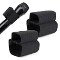 YOUSHARES Handheld Microphone Elastic Sleeve, Compatible with Attach DJI Mic 2 Wireless on Handheld Mic (Shure SM58, Behringer XM8500) for Clearer Audio for Weddings,Toasts,Interviews,DJ Hosting(2pcs)
