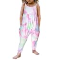 Yousie Toddler Girls Kids Rompers Jumpsuit Summer Spring Outfits 1-8 Years