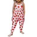 Yousie Toddler Girls Kids Rompers Jumpsuit Summer Spring Outfits 1-8 Years