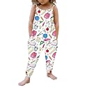 Yousie Toddler Girls Kids Rompers Jumpsuit Summer Spring Outfits 1-8 Years