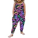 Yousie Toddler Girls Kids Rompers Jumpsuit Summer Spring Outfits 1-8 Years