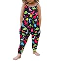 Yousie Toddler Girls Kids Rompers Jumpsuit Summer Spring Outfits 1-8 Years