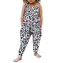 Yousie Toddler Girls Kids Rompers Jumpsuit Summer Spring Outfits 1-8 Years