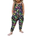 Yousie Toddler Girls Kids Rompers Jumpsuit Summer Spring Outfits 1-8 Years
