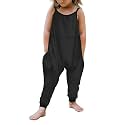 Yousie Toddler Girls Kids Rompers Jumpsuit Summer Spring Outfits 1-8 Years