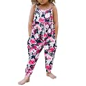 Yousie Toddler Girls Kids Rompers Jumpsuit Summer Spring Outfits 1-8 Years