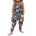 Yousie Toddler Girls Kids Rompers Jumpsuit Summer Spring Outfits 1-8 Years