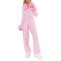 Yousify Snow Suits for Women Winter Sweater Sets Color Block Skiing Outfit
