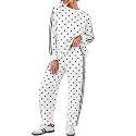 Yousify Women's 2 Piece Outfits Side Stripe Tracksuit Fall Matching Sets