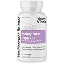 Youth & Tonic Menopause Supplement for Hot Flashes & Night Sweats 60 Pills