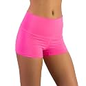 Youth Breathable Shorty-Short &amp; Scrunchy Combo - High Waisted &amp; Super Comfy – Gym, Dance, Yoga, Aerobics, Cheer, Everyday!…