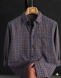 YOUTH FIRST INDIAN BRAND Men Checkered Casual