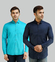 youth first Men Regular Fit Solid Spread