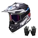 Youth Kids Dirt Bike Helmets J01 Full Face Motocross DOT Approved