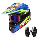 Youth Kids Dirt Bike Helmets J01 Full Face Motocross DOT Approved