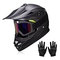 Youth Kids Dirt Bike Helmets J01 Full Face Motocross DOT Approved