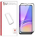 Tempered Glass Screen Protector Compatible For Vivo Y200 5G (6.67 Inch) Black Smartphone With Edge To Edge Coverage And Easy Installation Kit, Black