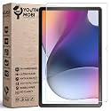 Tablet Tempered Glass Full Screen Protector For Motorola Moto Tab G62 Tablet - (Transparent) Pack of 1