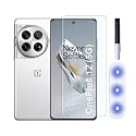 Tempered Glass For Oneplus 12 5G (6.82 inch) (Transparent) Advanced Border Less Full Screen Coverage UV Screen Protector Guard with Installation Kit