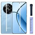 Adavnced Glue UV Curved Tempered Glass for Realme P1 Pro 5G | With HD clearity full curved edge protection and Installation Kit